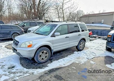 2005 Honda Pilot Exl from USA, damaged, VIN 2HKYF18515H516000